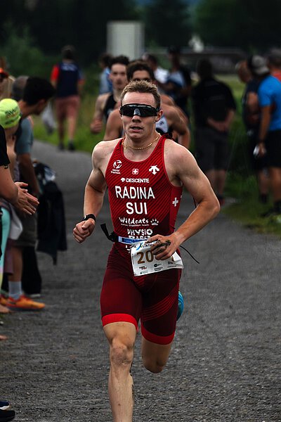Ein Triathlet